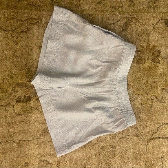 Club Monaco Lettee Button Flare Shorts - Picture 2 of 7